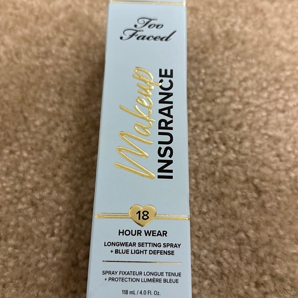 Too Faced Makeup Insurance Setting Spray - Picture 1 of 3
